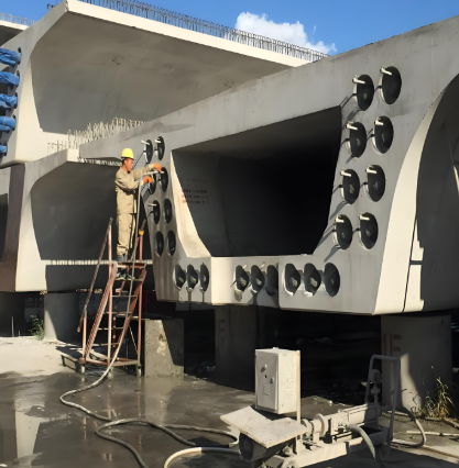 盐田压浆料施工流程及注意事项